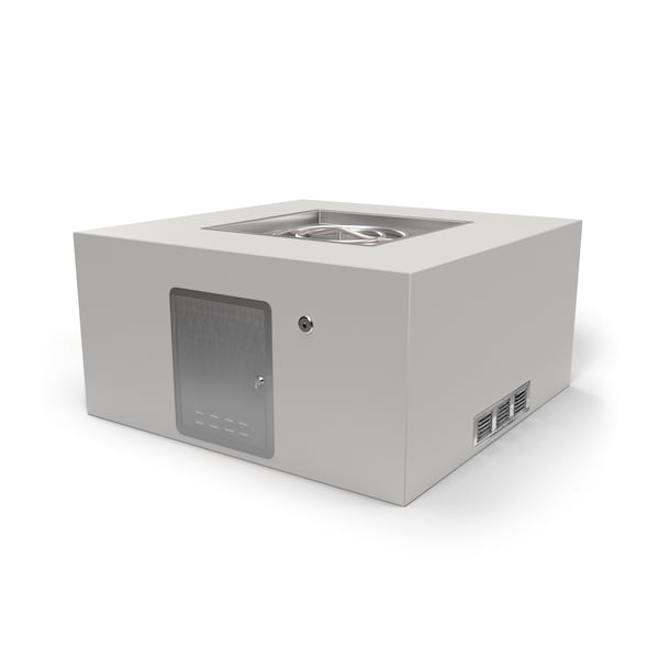 The Outdoor Plus 48 Square Forma Fire Pit - Hardieboard & Steel Frame - Match Lit - Liquid Propane OPT-S48DRPB-LP - main